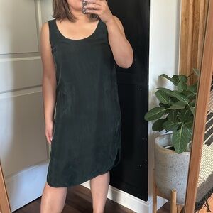 LOLA + SOPHIE 100% Cupro Silk Ultra soft Tank Sleepwear Dress. XS